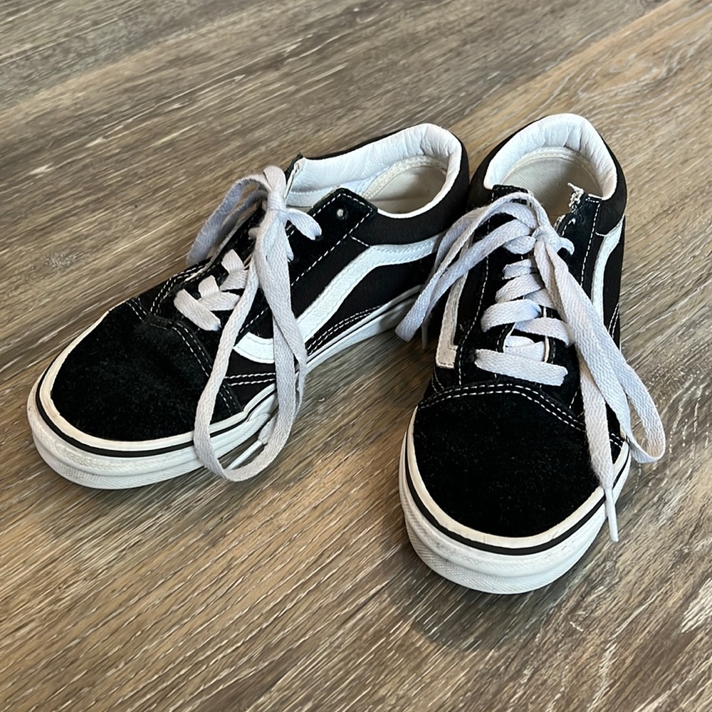 Classic Vans Old Skool low-top shoes - Youth 2, Black